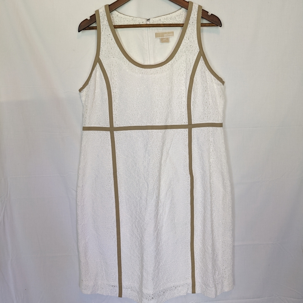 NWOT Michael Kors Eyelet Lace Dress SZ 14P